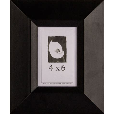 4x6 picture frames black